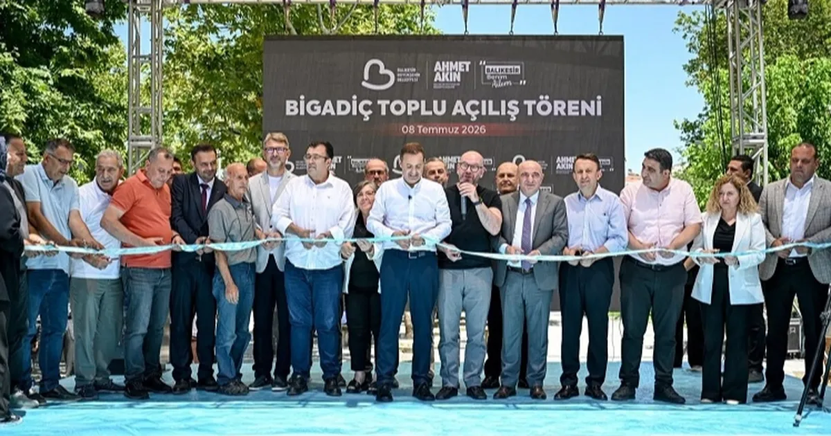 Balıkesir Büyükşehir’den Bigadiç’e çifte hizmet Img